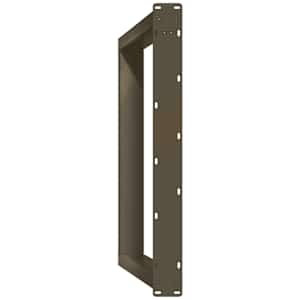 Nohy k jídelnímu stolu ve tvaru U, 2 ks, přírodní ocel, 80 x (72-73) cm, ocel - obrázek 7