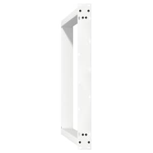 Nohy k jídelnímu stolu ve tvaru U, 2 ks, bílé, 90 x (72-73) cm, ocel - obrázek 7