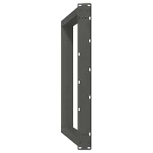 Nohy k jídelnímu stolu ve tvaru U, 2 ks, antracitové, 90 x (72-73) cm, ocel - obrázek 7