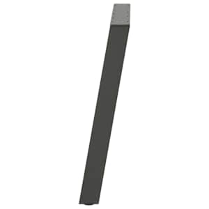 Nohy k jídelnímu stolu ve tvaru U 2 ks antracitové 100 x (72-73) cm ocelové - obrázek 6