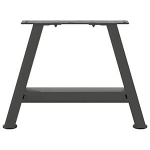 Nohy konferenčního stolku ve tvaru A, 2 ks, antracitové, 30 x (30-31) cm, ocel - obrázek 5