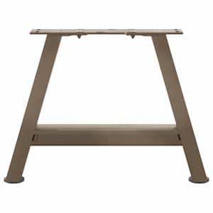 Nohy konferenčního stolku ve tvaru A, 2 ks, 30 x (30-31) cm, ocel - obrázek 5