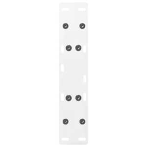 Nohy konferenčního stolku ve tvaru A, 2 ks, bílé, 40 x (30-31) cm, ocel - obrázek 7