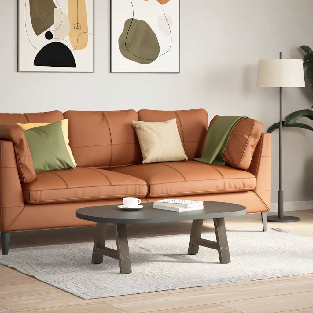 Thumbnail - vidaXL Couchtischbeine A-Form 2 Stk. 50x(30-31) cm Stahl