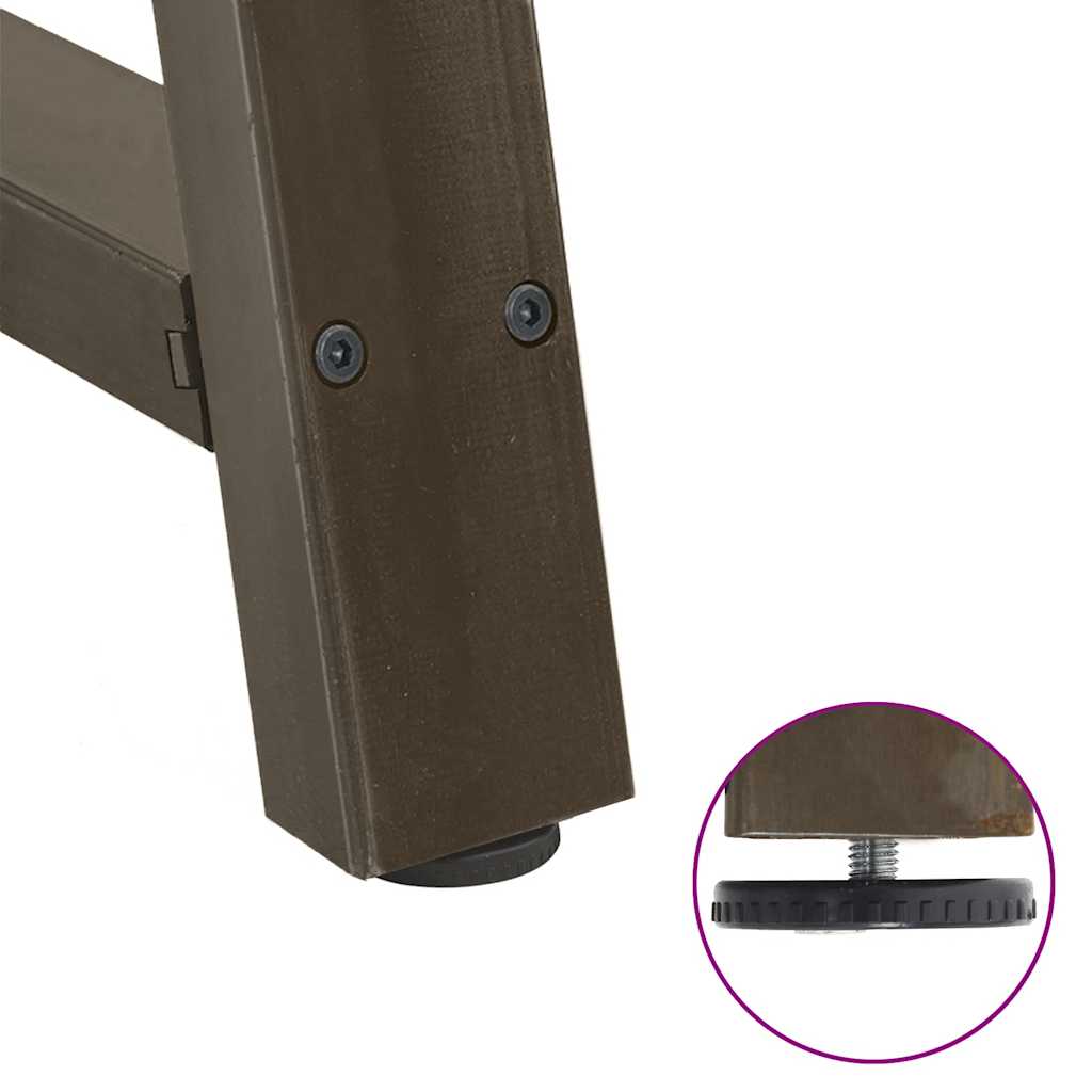 kafijas galdiņa kājas, 2 gab., A-veida, 60x(30-31) cm, tērauds