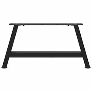 Nohy konferenčního stolku ve tvaru A, 2 ks, černé, 70 x (30-31) cm, ocel - obrázek 5