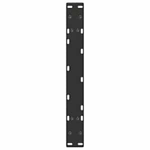Nohy konferenčního stolku ve tvaru A, 2 ks, černé, 70 x (30-31) cm, ocel - obrázek 7