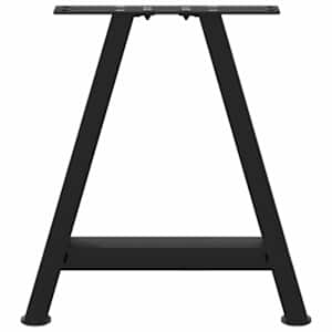 Nohy konferenčního stolku ve tvaru A, 2 ks, černé, 38 x (42-43) cm, ocel - obrázek 5