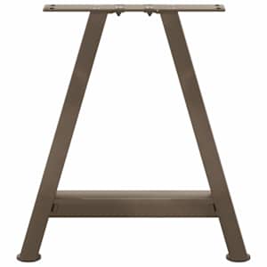 Nohy konferenčního stolku ve tvaru A, 2 ks, 38 x (42-43) cm, ocel - obrázek 5