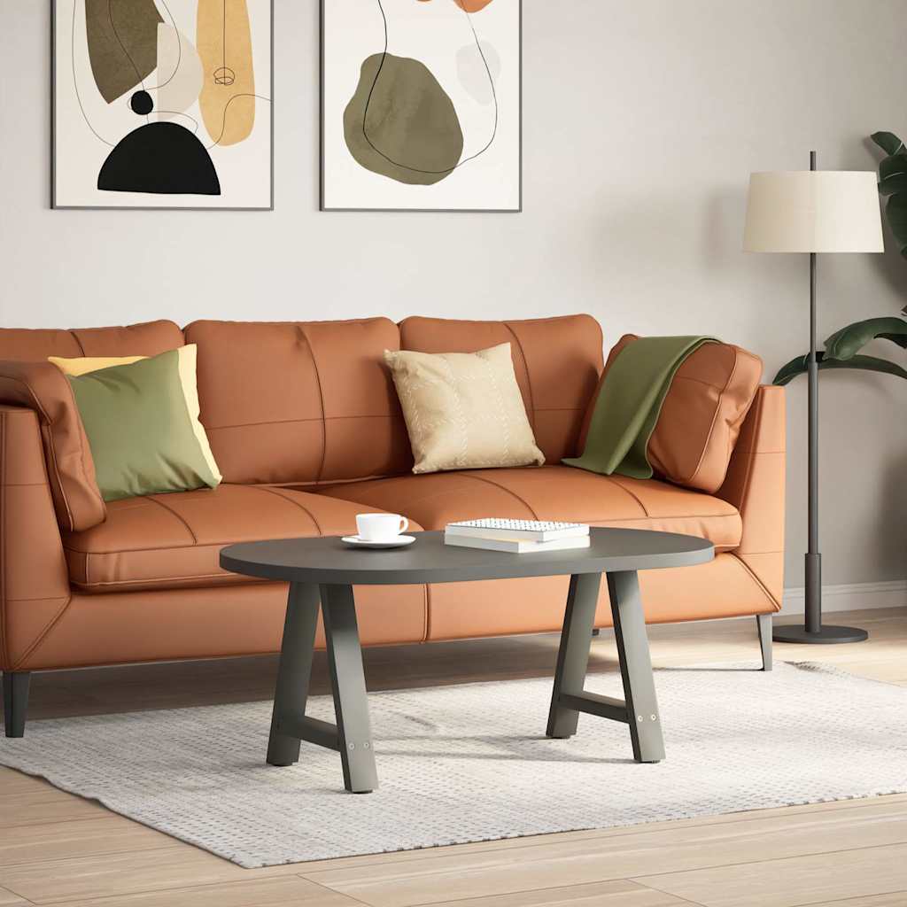 Thumbnail - vidaXL Couchtischbeine A-Form 2 Stk. Anthrazit 50x(42-43) cm Stahl