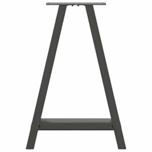 Nohy k jídelnímu stolu ve tvaru A, 2 ks, antracitové, 50 x (72-73) cm, ocel - obrázek 5