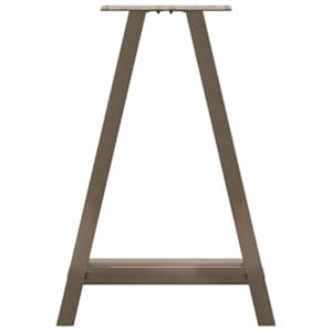Nohy k jídelnímu stolu ve tvaru A, 2 ks, 50 x (72-73) cm, ocel - obrázek 5