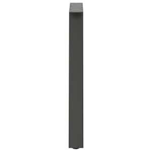 Nohy k jídelnímu stolu ve tvaru A, 2 ks, antracitové, 70 x (72-73) cm, ocel - obrázek 6