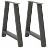 vidaXL s&ouml;&ouml;gilaua jalad, A-kujulised, 2 tk, antratsiithall, 80 x (72&ndash;73) cm, teras