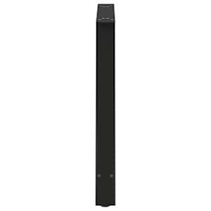 Nohy k jídelnímu stolu ve tvaru A, 2 ks, černé, 90 x (72-73) cm, ocel - obrázek 6