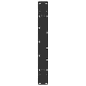 Nohy k jídelnímu stolu ve tvaru A, 2 ks, černé, 90 x (72-73) cm, ocel - obrázek 7