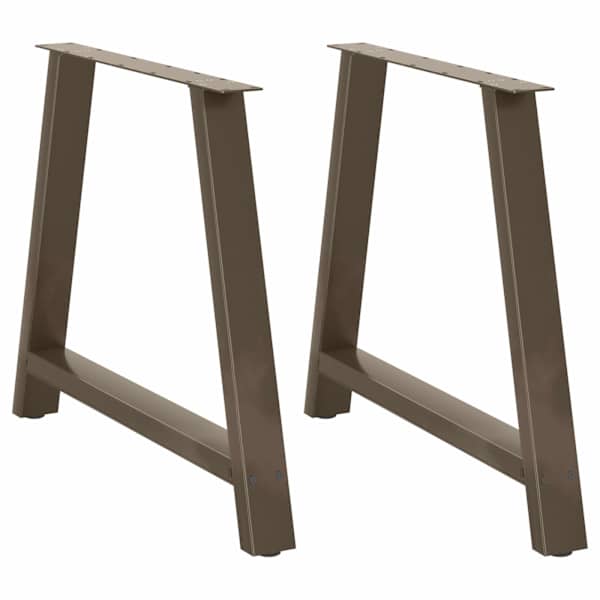 vidaXL s&ouml;&ouml;gilaua jalad, A-kujulised, 2 tk, 90 x (72&ndash;73) cm, teras