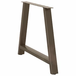 Nohy k jídelnímu stolu ve tvaru A, 2 ks, 90 x (72-73) cm, ocel - obrázek 4