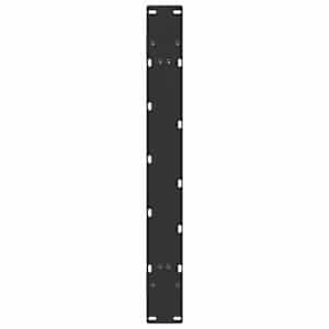 Nohy k jídelnímu stolu ve tvaru A, 2 ks, černé, 100 x (72-73) cm, ocel - obrázek 7