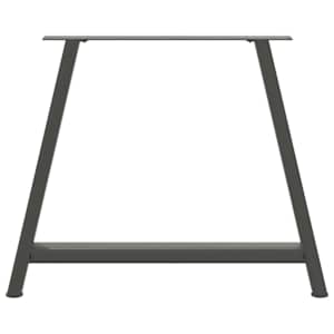 Nohy k jídelnímu stolu ve tvaru A, 2 ks, antracitové, 100 x (72-73) cm, ocel - obrázek 5
