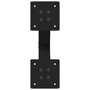 Nohy konferenčního stolku ve tvaru X, 2 ks, černé, 37 x (30-31) cm, ocel - obrázek 6