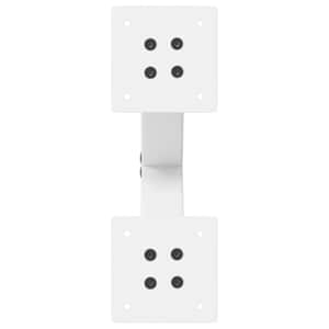 Nohy konferenčního stolku ve tvaru X, 2 ks, bílé, 37 x (30-31) cm, ocel - obrázek 6