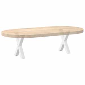 Nohy konferenčního stolku ve tvaru X, 2 ks, bílé, 37 x (30-31) cm, ocel - obrázek 7