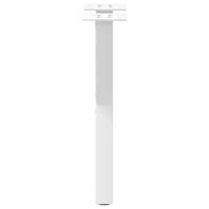 Nohy konferenčního stolku ve tvaru X, 2 ks, bílé, 28 x (42-43) cm, ocel - obrázek 6