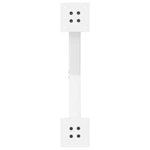 Nohy k jídelnímu stolu ve tvaru X, 2 ks, bílé, 50 x (72-73) cm, ocel - obrázek 7