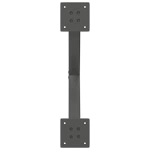 Nohy k jídelnímu stolu ve tvaru X, 2 ks, antracitové, 50 x (72-73) cm, ocel - obrázek 7