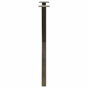 Nohy k jídelnímu stolu ve tvaru X, 2 ks, přírodní ocel, 50 x (72-73) cm, ocel - obrázek 6