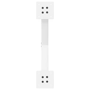 Nohy k jídelnímu stolu ve tvaru X, 2 ks, bílé, 57 x (72-73) cm, ocel - obrázek 7