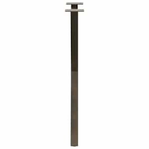 Nohy k jídelnímu stolu ve tvaru X, 2 ks, přírodní ocel, 57 x (72-73) cm, ocel - obrázek 6