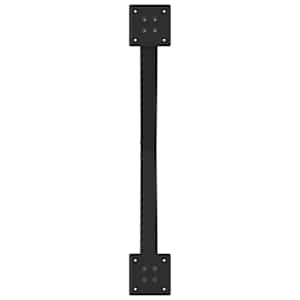 Nohy k jídelnímu stolu ve tvaru X, 2 ks, černé, 70 x (72-73) cm, ocel - obrázek 7