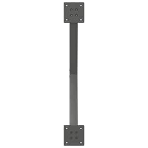 Nohy k jídelnímu stolu ve tvaru X, 2 ks, antracitové, 70 x (72-73) cm, ocel - obrázek 7