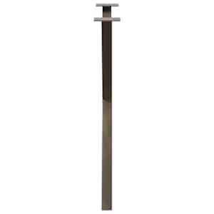 Nohy k jídelnímu stolu ve tvaru X, 2 ks, přírodní ocel, 70 x (72-73) cm, ocel - obrázek 6