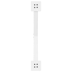 Nohy k jídelnímu stolu ve tvaru X, 2 ks, bílé, 80 x (72-73) cm, ocel - obrázek 7