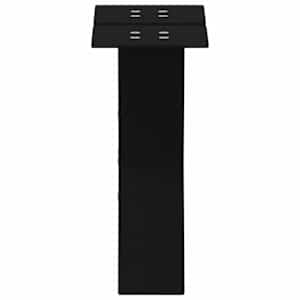 Nohy konferenčního stolku ve tvaru X, 2 ks, černé, 40 x (30-31) cm, ocel - obrázek 6