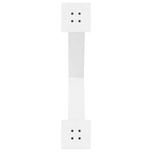 Nohy k jídelnímu stolu ve tvaru X, 2 ks, bílé, 70 x (72-73) cm, ocel - obrázek 7