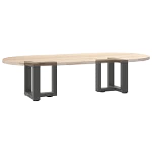 Nohy konferenčního stolku ve tvaru T, 2 ks, antracitové, 30 x 25 x (30-31) cm, ocel - obrázek 8