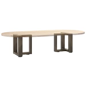 Nohy konferenčního stolku ve tvaru T, 2 ks, černé, 30 x 25 x (30-31) cm, ocel - obrázek 8
