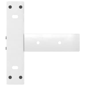 Nohy konzolového stolku ve tvaru T, 2 ks, bílé, 25 x 28 x (72-73) cm, ocel - obrázek 7