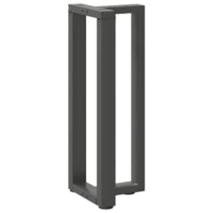 Nohy konzolového stolku ve tvaru T, 2 ks, antracitové, 25 x 28 x (72-73) cm, ocel - obrázek 4