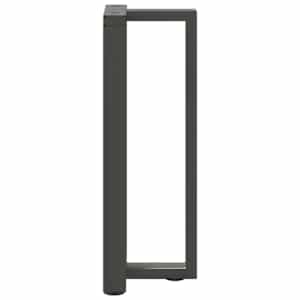 Nohy konzolového stolku ve tvaru T, 2 ks, antracitové, 25 x 28 x (72-73) cm, ocel - obrázek 5