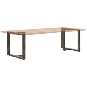 Nohy k jídelnímu stolu ve tvaru T, 2 ks, černé, 90 x 35 x (72-73) cm, ocel - obrázek 8