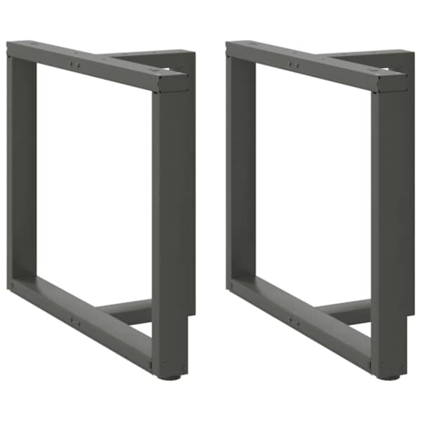 vidaXL s&ouml;&ouml;gilaua jalad, T-kujulised, 2 tk, antratsiithall, 100 x 35 x (72-73) cm, teras