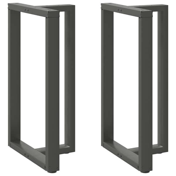 vidaXL baarilaua jalad T-kujulised 2 tk, antratsiithall, 60 x 35 x (100-101) cm, teras