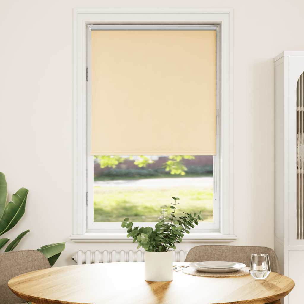 vidaXL Rolgordijn verduisterend 65x130cm stofbreedte 60,7 cm polyester afbeelding