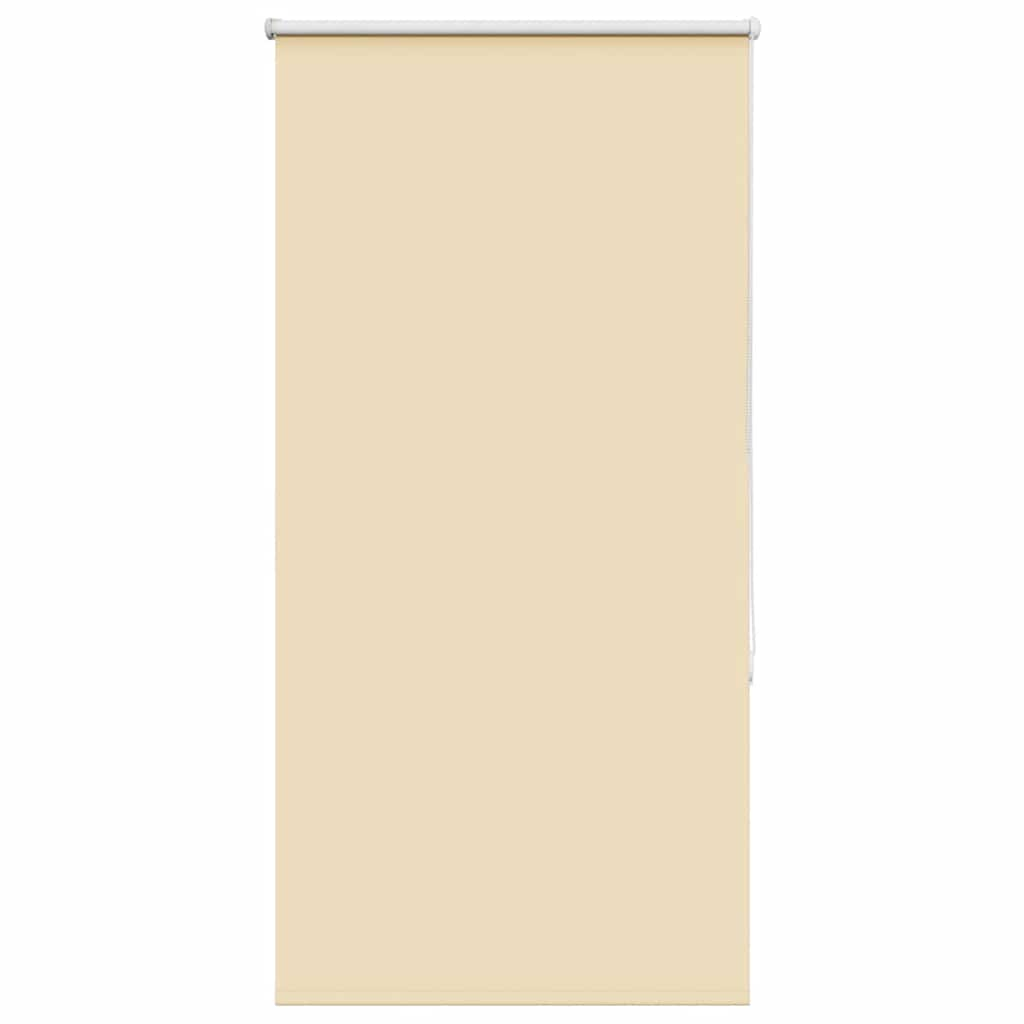 vidaXL Verdunkelungsrollo Beige 75x130cm Stoffbreite 70,7 cm Polyester