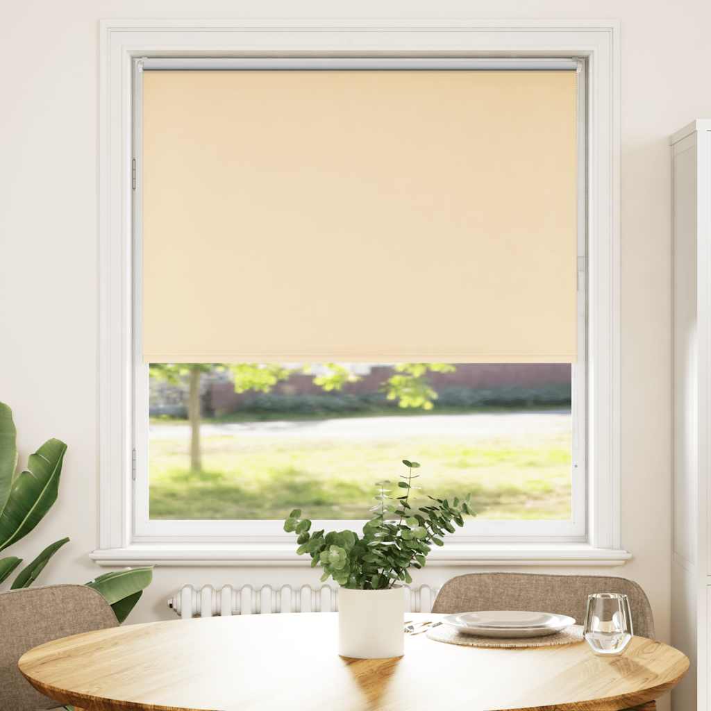 vidaXL Rolgordijn verduisterend 95x130cm stofbreedte 90,7 cm polyester afbeelding